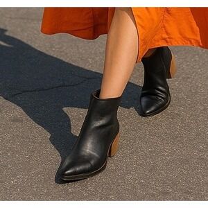 Marsèll Black Italian Leather Ankle Boots | Soft Luxe Artisan Craft, 38.5